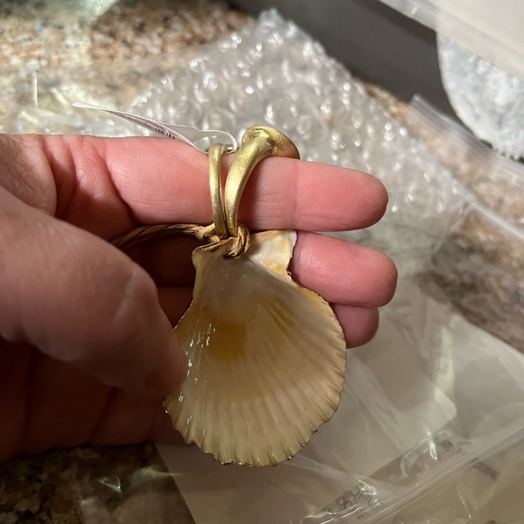 NWT Free People Semi-Precious Ring Set/Duo Gold Tone - Picture 13 of 14